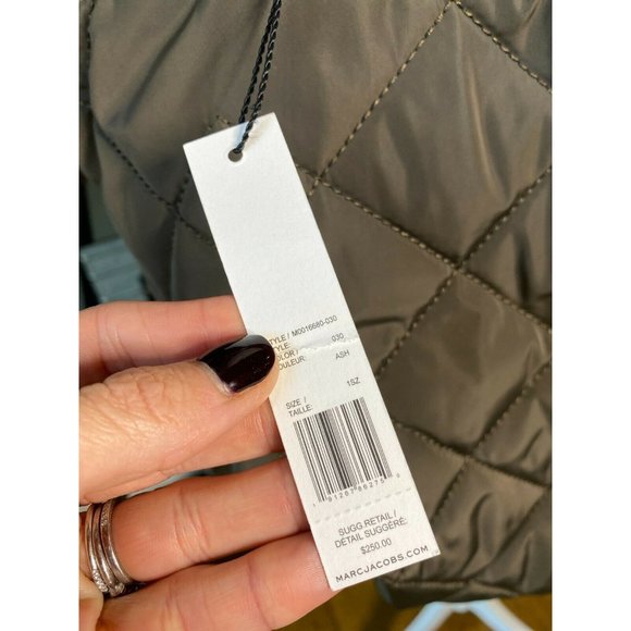 Marc Jacobs Quilted Nylon Medium Tote Bag Purse - Picture 11 of 12